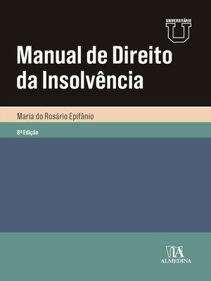 cover image of Manual de Direito da Insolvência--8ª Edição